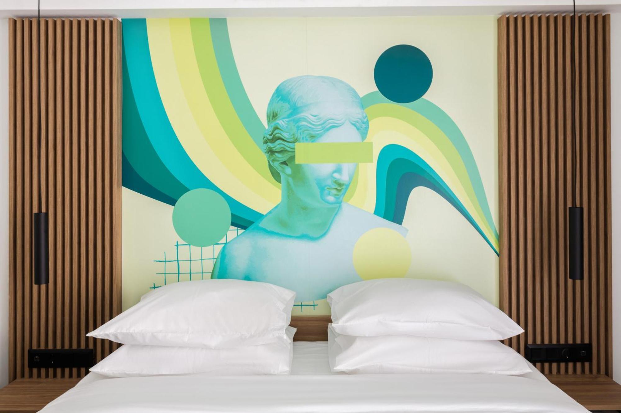The Q Hotel Atene Esterno foto
